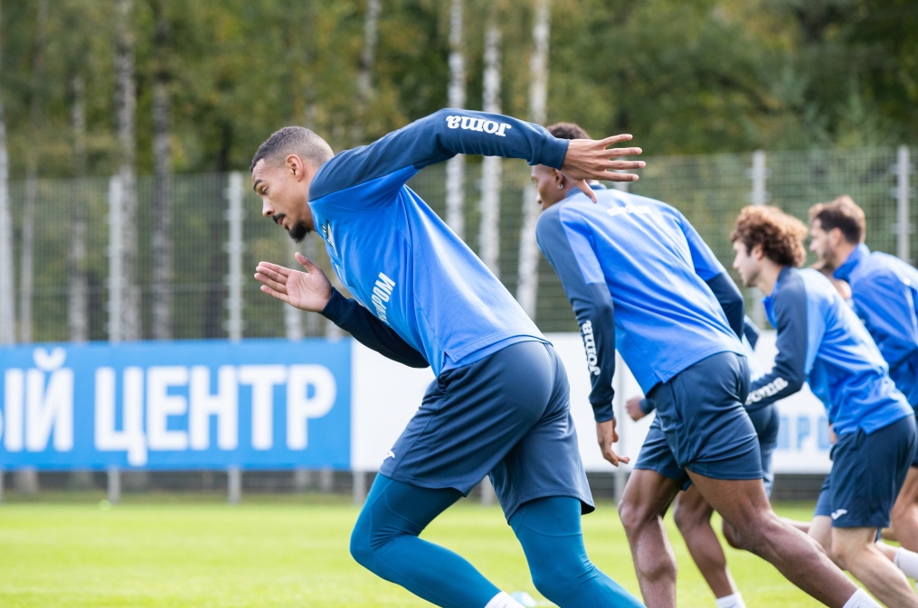 Открытая тренировка «Зенита» перед матчем с «Сочи»