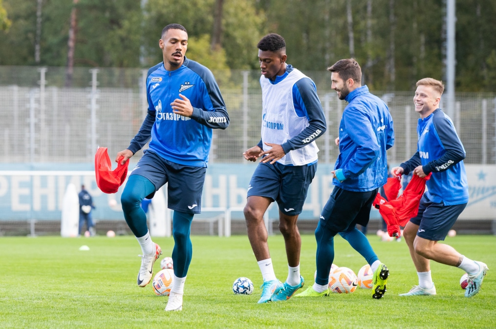 Открытая тренировка «Зенита» перед матчем с «Сочи»