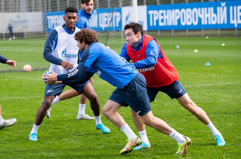 Открытая тренировка «Зенита» перед матчем с «Сочи»