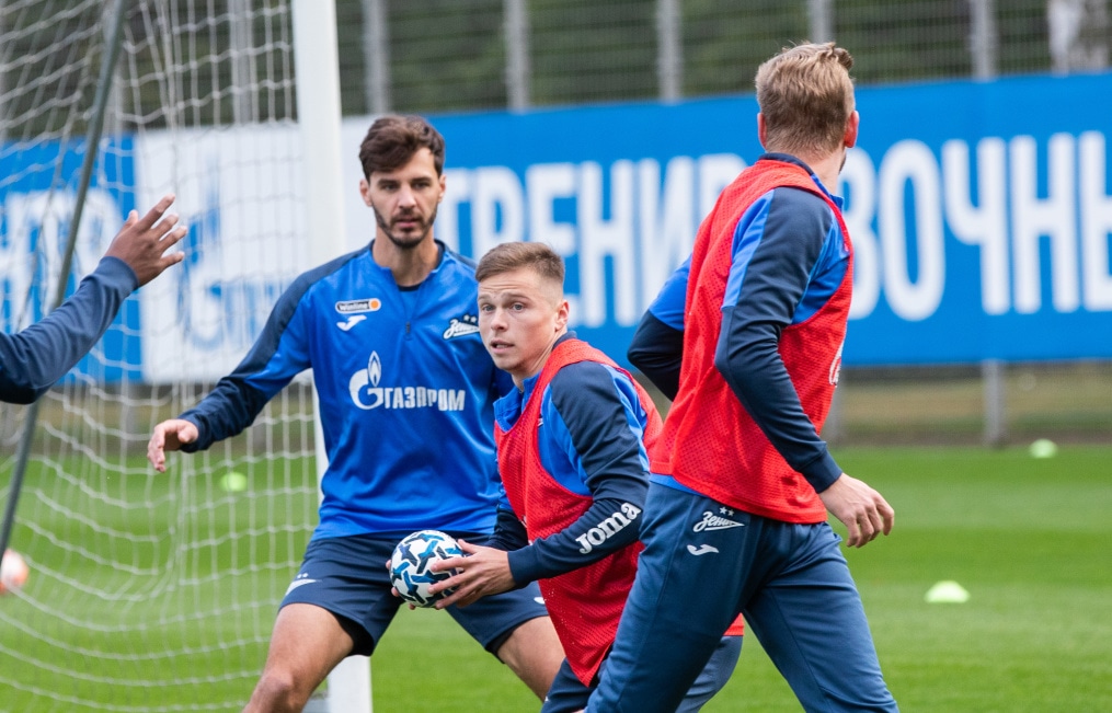 Открытая тренировка «Зенита» перед матчем с «Сочи»