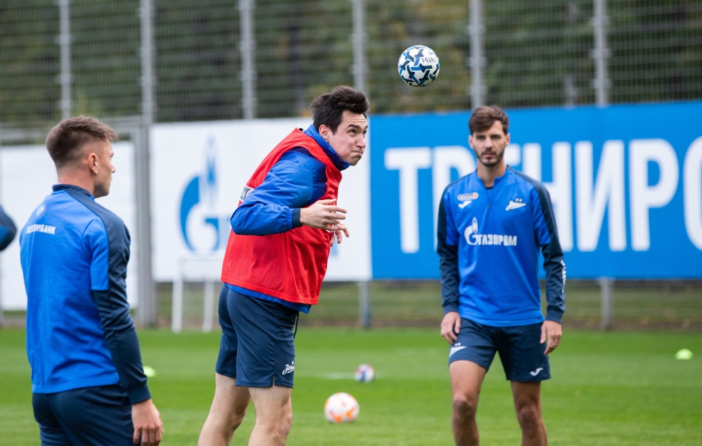 Открытая тренировка «Зенита» перед матчем с «Сочи»