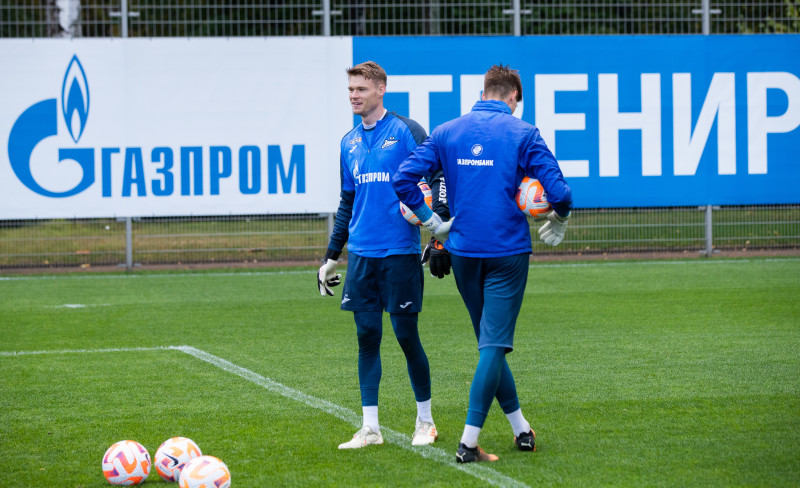Открытая тренировка «Зенита» перед матчем с «Сочи»