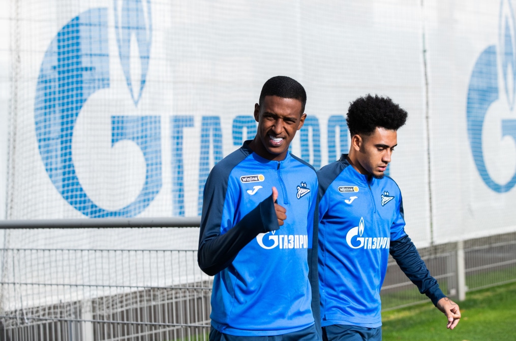 Открытая тренировка «Зенита» перед матчем с «Сочи»