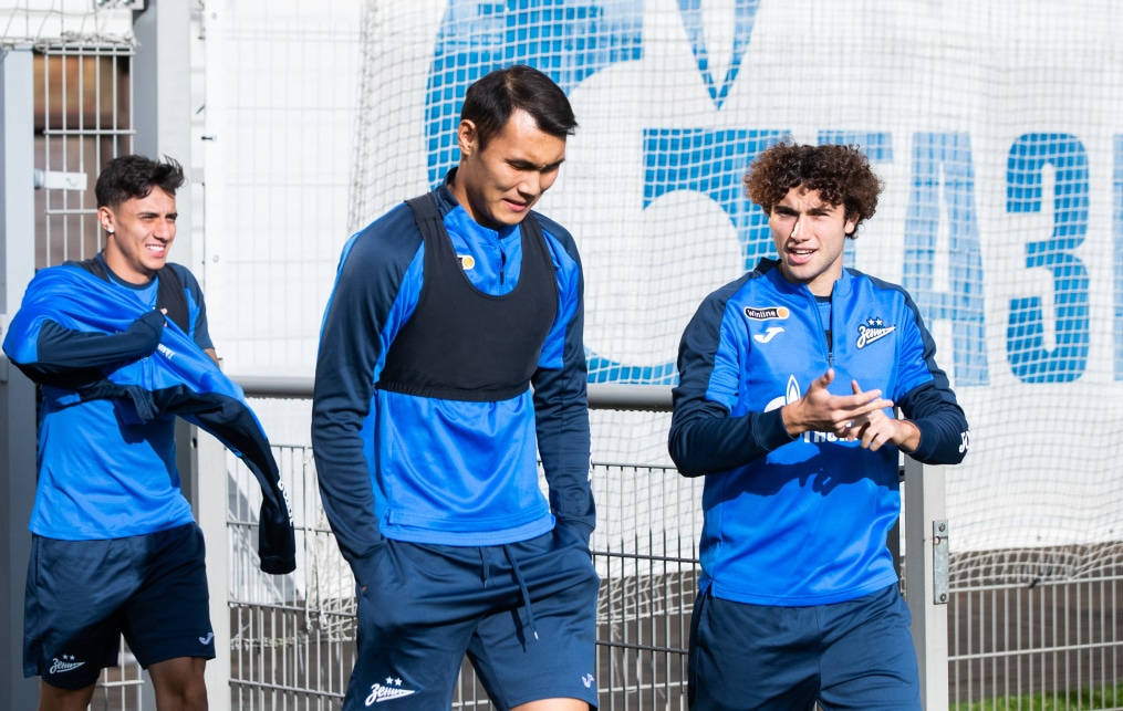 Открытая тренировка «Зенита» перед матчем с «Сочи»