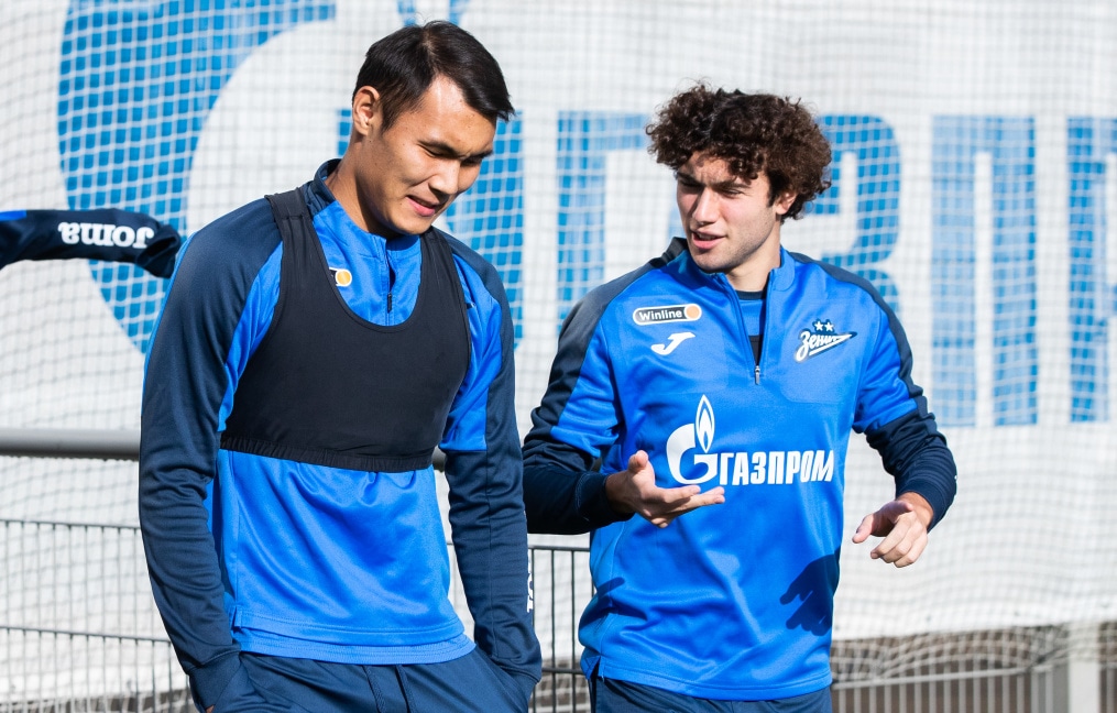 Открытая тренировка «Зенита» перед матчем с «Сочи»