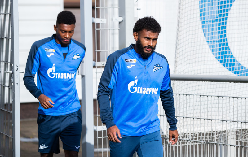 Открытая тренировка «Зенита» перед матчем с «Сочи»