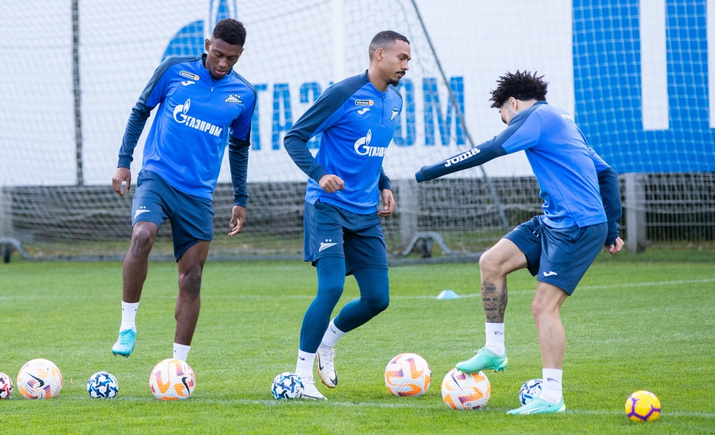 Открытая тренировка «Зенита» перед матчем с «Сочи»