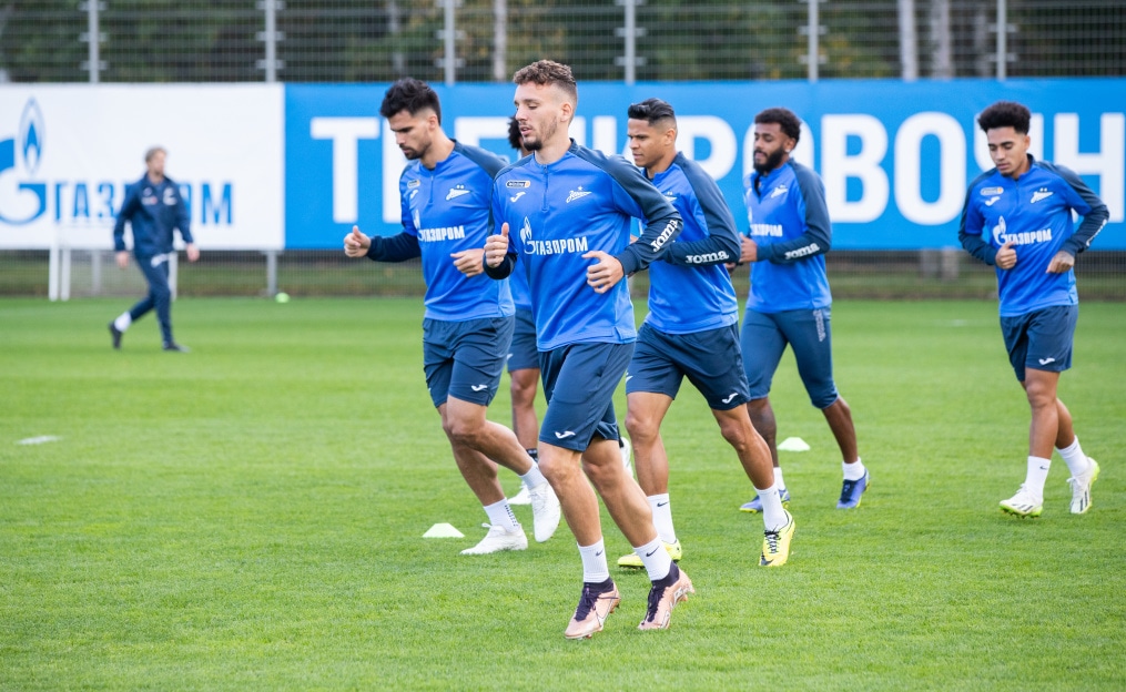 Открытая тренировка «Зенита» перед матчем с «Сочи»