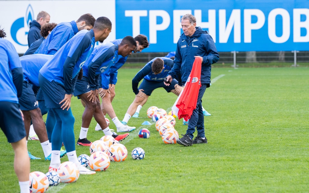 Открытая тренировка «Зенита» перед матчем с «Сочи»