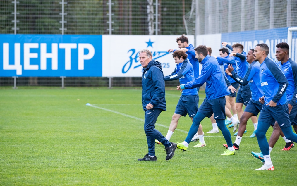 Открытая тренировка «Зенита» перед матчем с «Сочи»