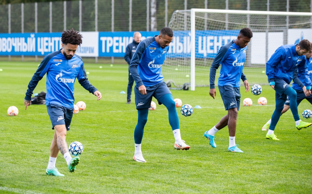 Открытая тренировка «Зенита» перед матчем с «Сочи»