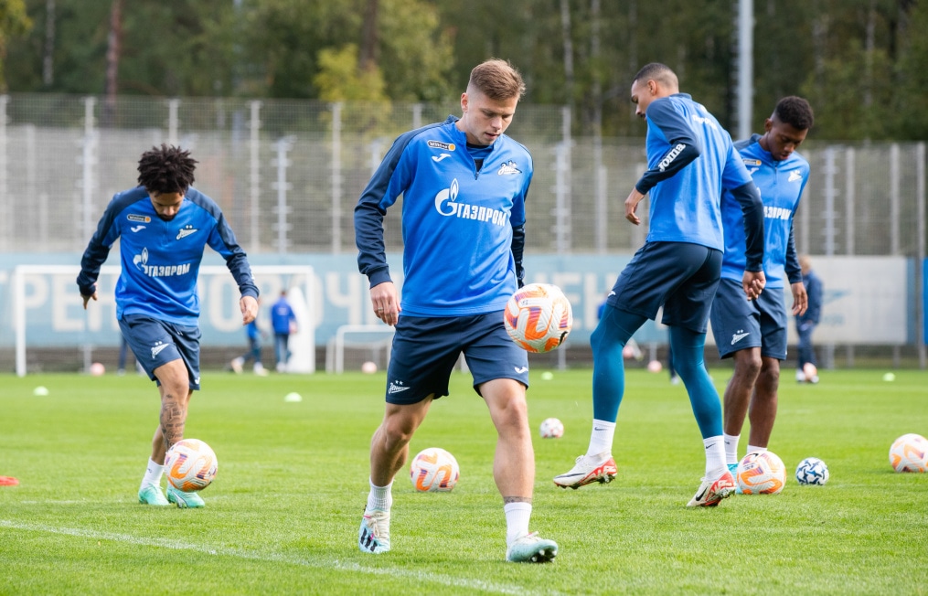 Открытая тренировка «Зенита» перед матчем с «Сочи»