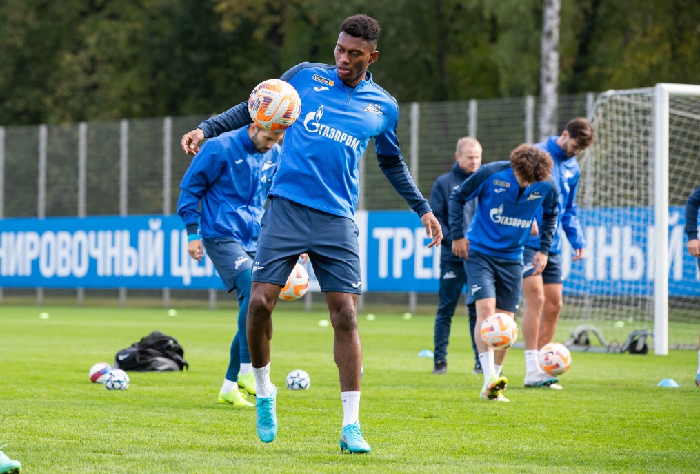 Открытая тренировка «Зенита» перед матчем с «Сочи»