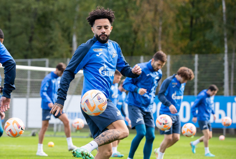 Открытая тренировка «Зенита» перед матчем с «Сочи»