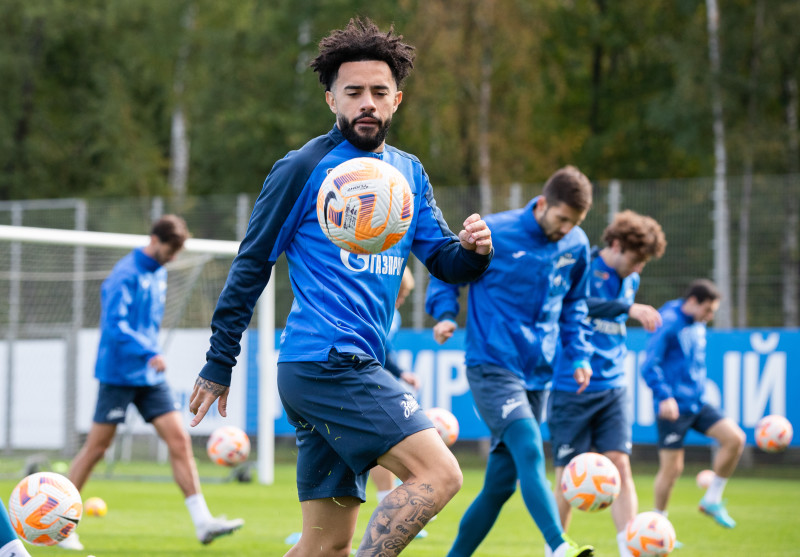 Открытая тренировка «Зенита» перед матчем с «Сочи»