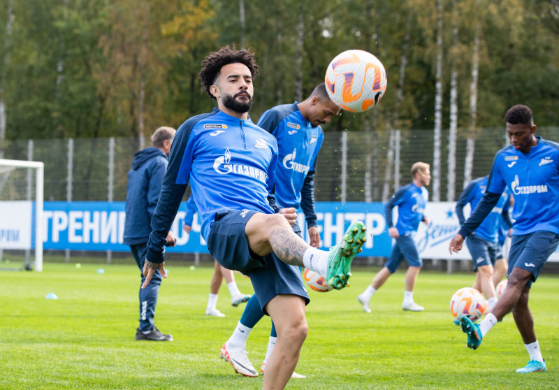 Открытая тренировка «Зенита» перед матчем с «Сочи»