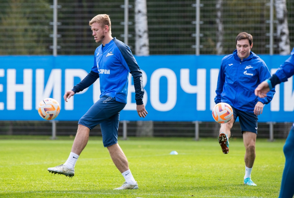 Открытая тренировка «Зенита» перед матчем с «Сочи»