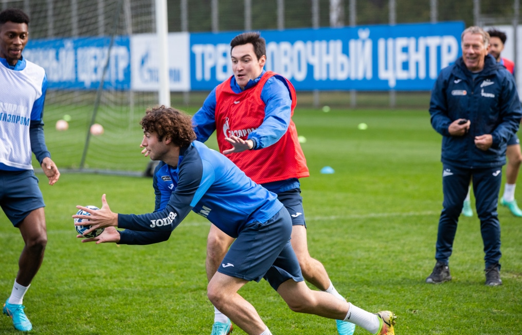 Открытая тренировка «Зенита» перед матчем с «Сочи»
