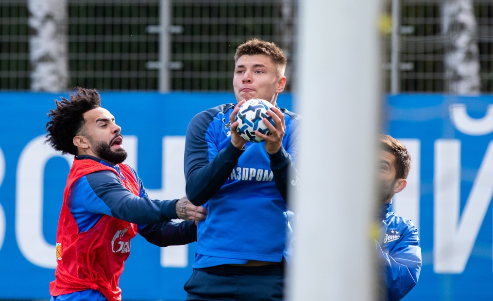 Открытая тренировка «Зенита» перед матчем с «Сочи»