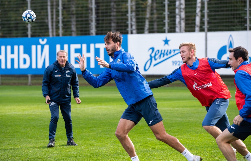 Открытая тренировка «Зенита» перед матчем с «Сочи»
