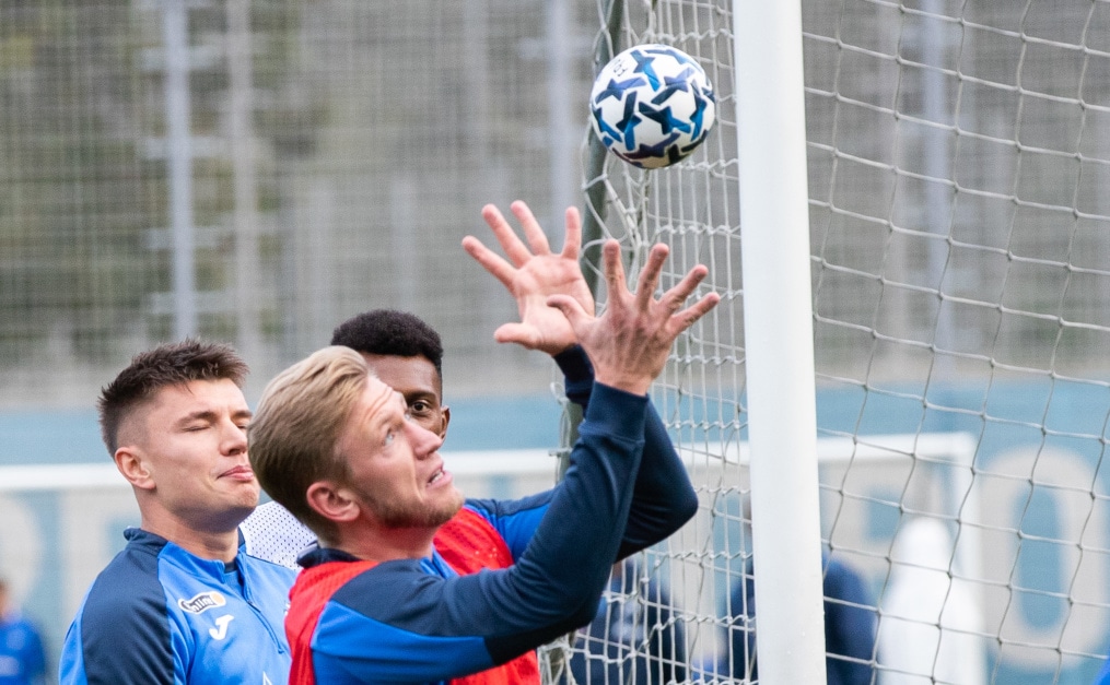 Открытая тренировка «Зенита» перед матчем с «Сочи»