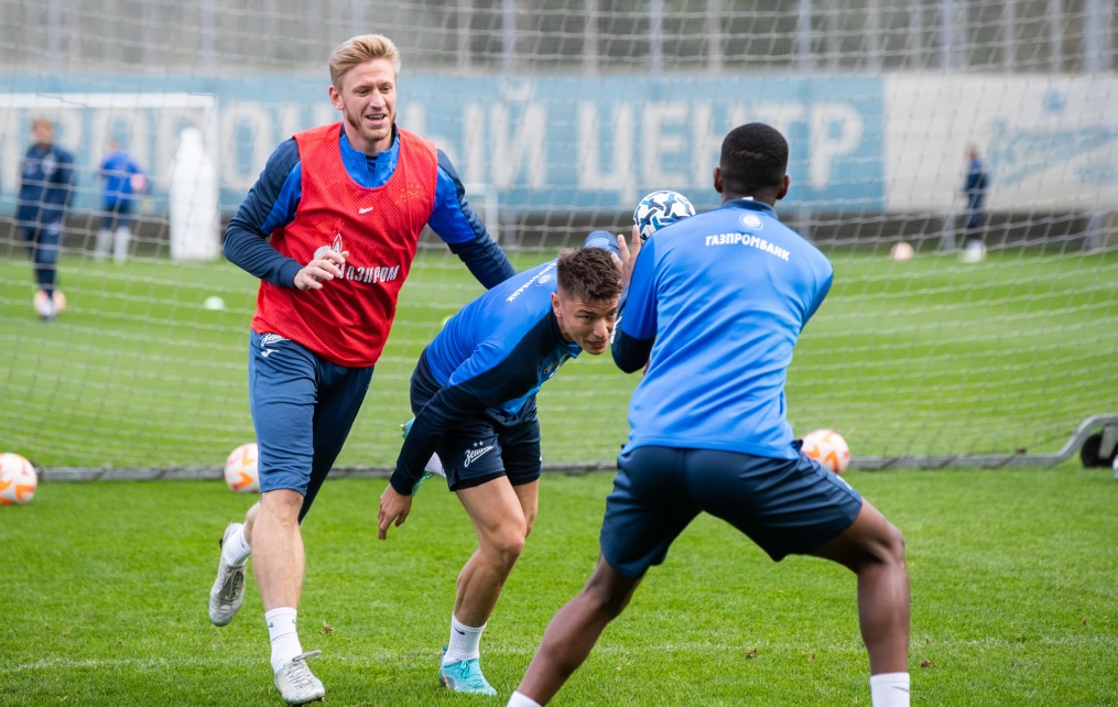 Открытая тренировка «Зенита» перед матчем с «Сочи»