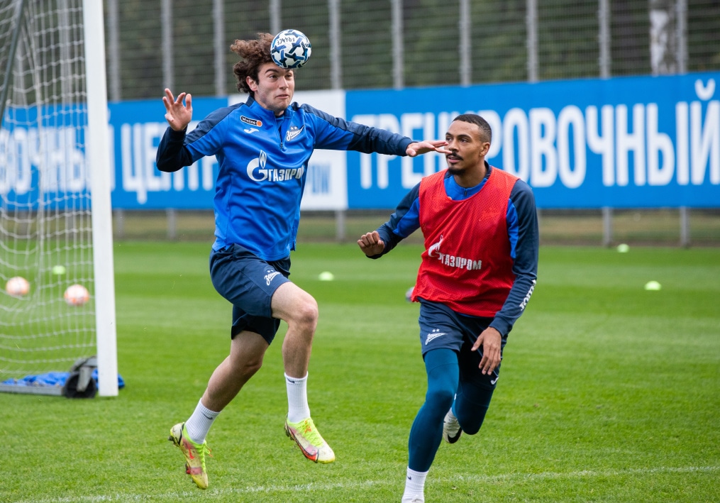 Открытая тренировка «Зенита» перед матчем с «Сочи»