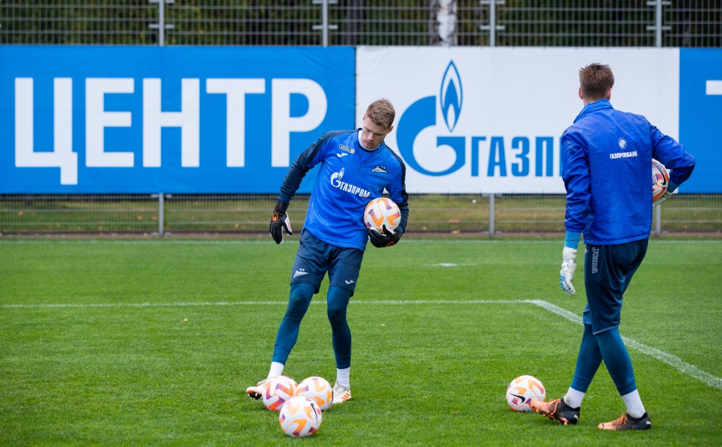Открытая тренировка «Зенита» перед матчем с «Сочи»