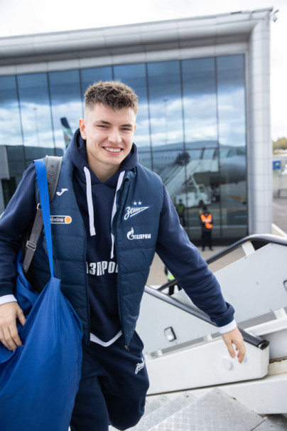 Вылет команды в Алма-Ату на матч «Кайрат» — «Зенит»