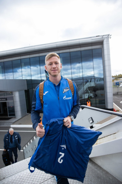 Вылет команды в Алма-Ату на матч «Кайрат» — «Зенит»