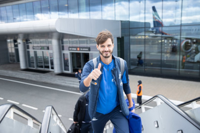 Вылет команды в Алма-Ату на матч «Кайрат» — «Зенит»