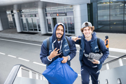 Вылет команды в Алма-Ату на матч «Кайрат» — «Зенит»