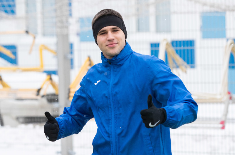 Тренировка «Зенита»-2 в Удельном парке