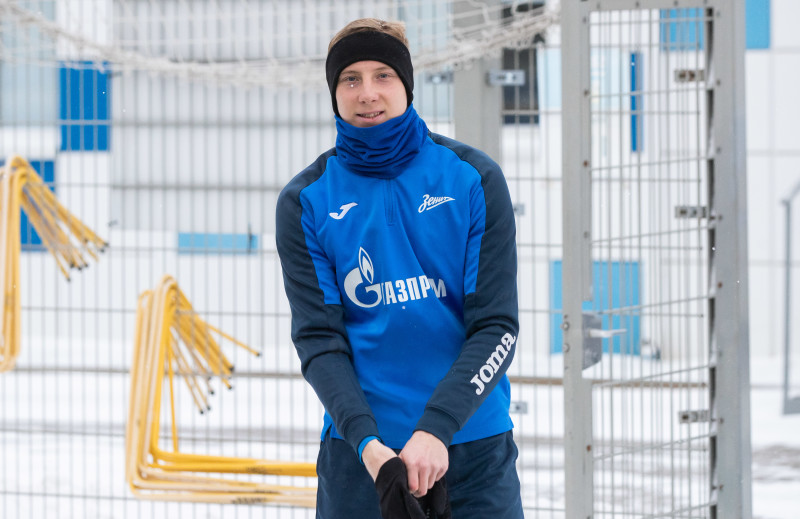 Тренировка «Зенита»-2 в Удельном парке