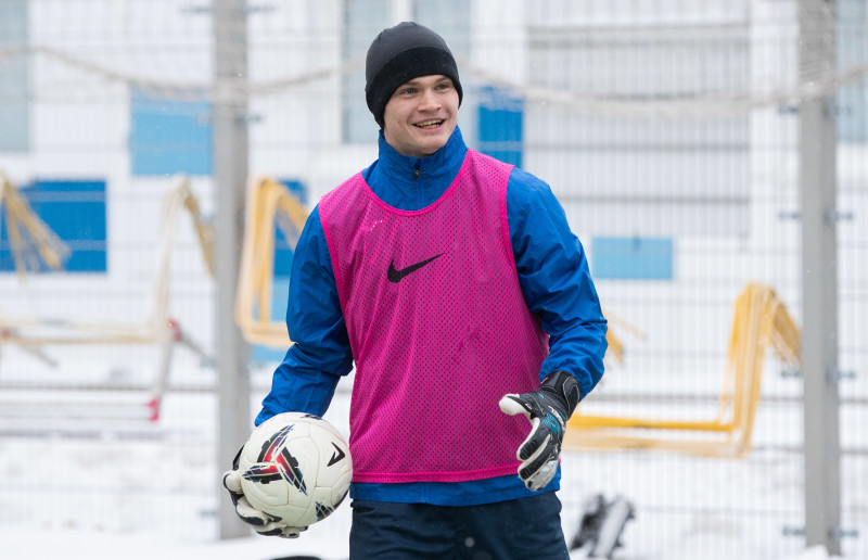 Тренировка «Зенита»-2 в Удельном парке