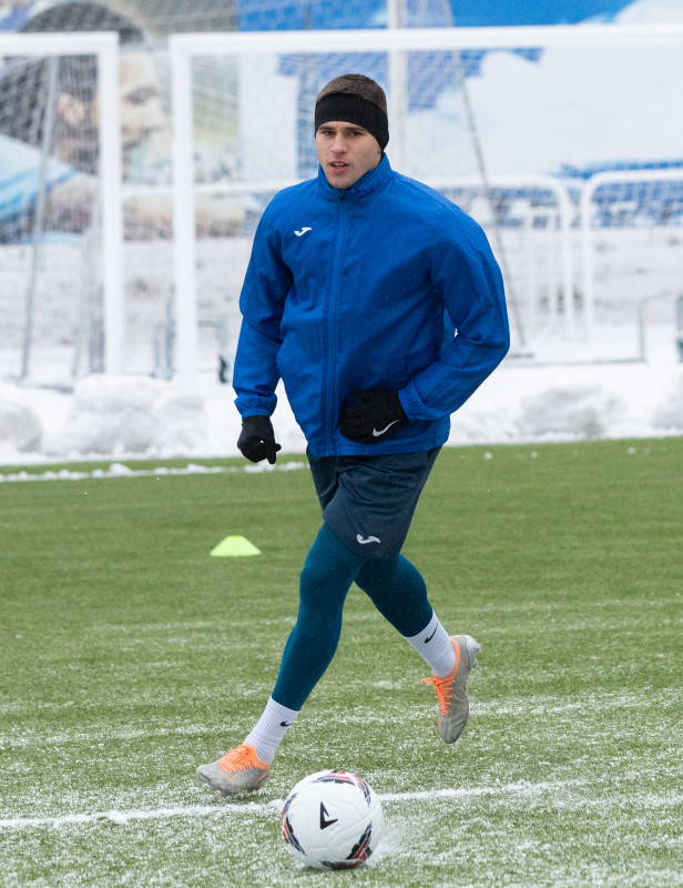 Тренировка «Зенита»-2 в Удельном парке