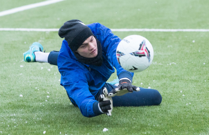 Тренировка «Зенита»-2 в Удельном парке