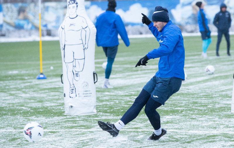 Тренировка «Зенита»-2 в Удельном парке