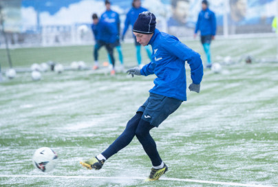 Тренировка «Зенита»-2 в Удельном парке