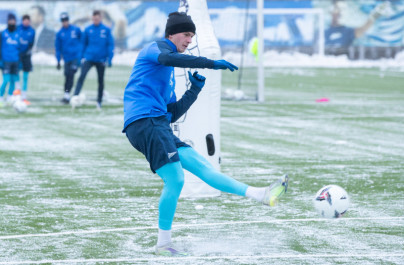 Тренировка «Зенита»-2 в Удельном парке