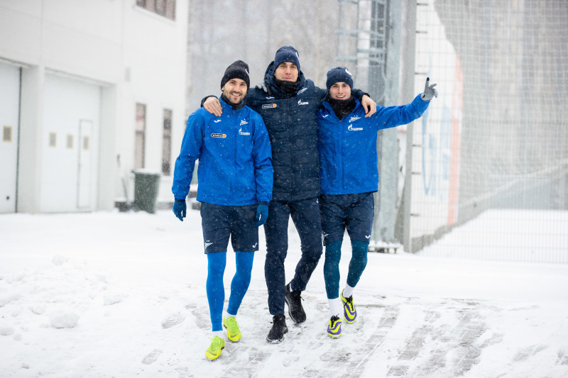 Открытая тренировка «Зенита» перед матчем с «Сочи»