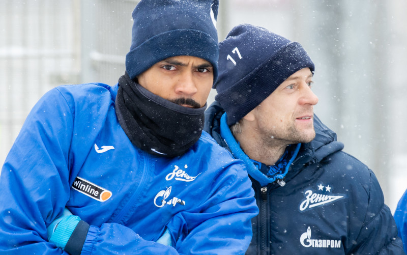 Открытая тренировка «Зенита» перед матчем с «Сочи»