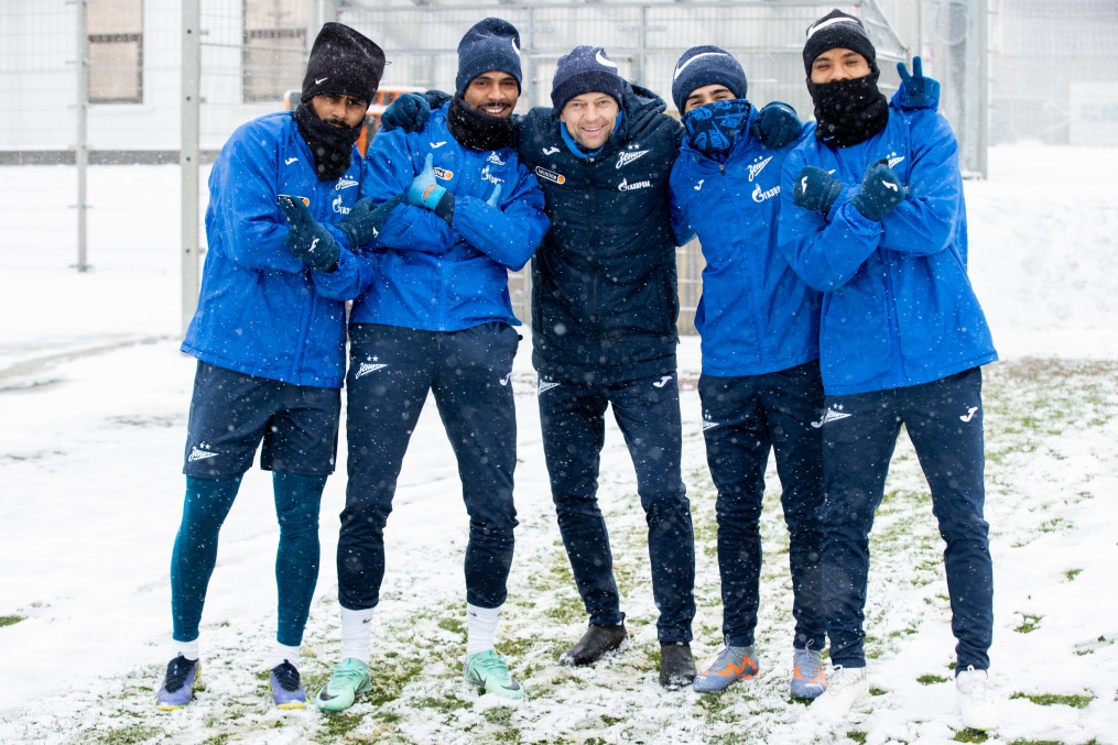 Открытая тренировка «Зенита» перед матчем с «Сочи»