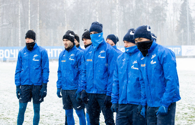 Открытая тренировка «Зенита» перед матчем с «Сочи»