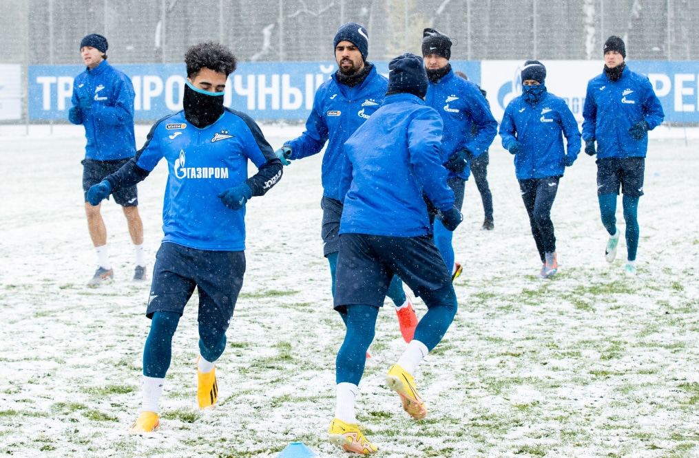 Открытая тренировка «Зенита» перед матчем с «Сочи»