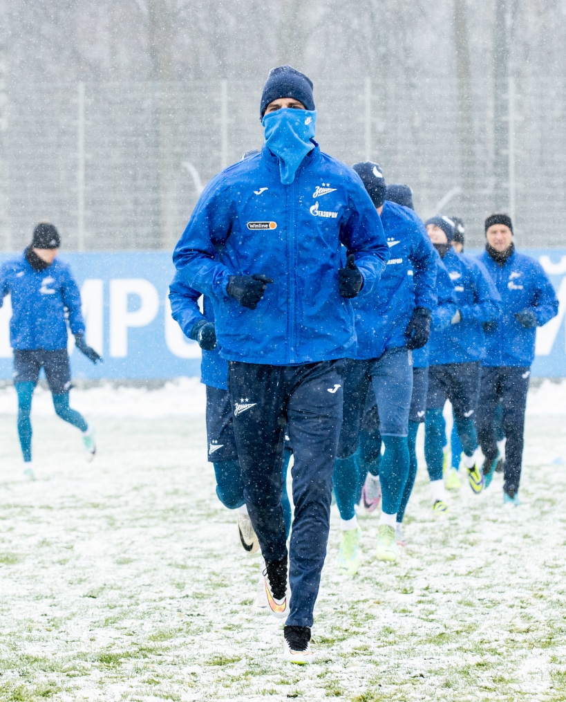 Открытая тренировка «Зенита» перед матчем с «Сочи»