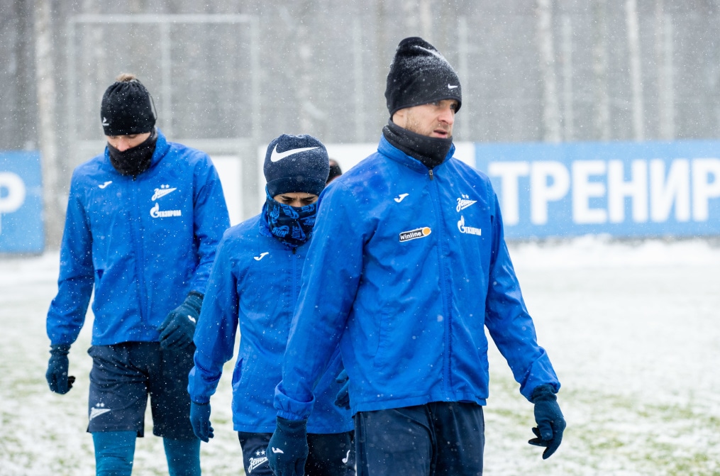 Открытая тренировка «Зенита» перед матчем с «Сочи»