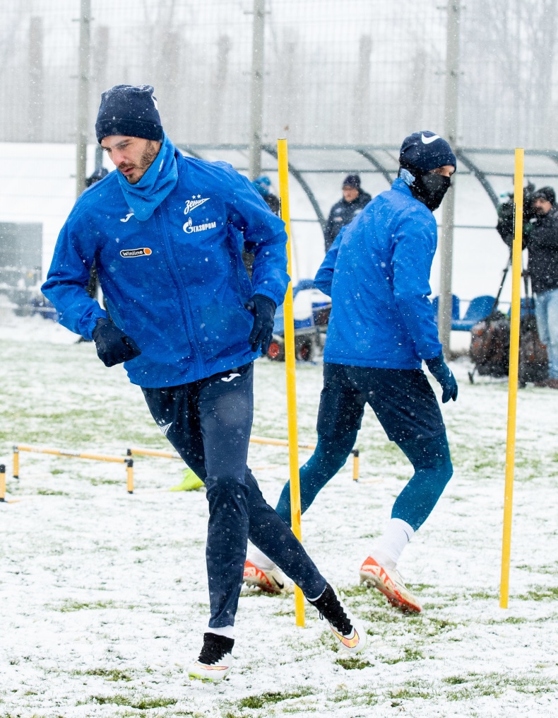 Открытая тренировка «Зенита» перед матчем с «Сочи»