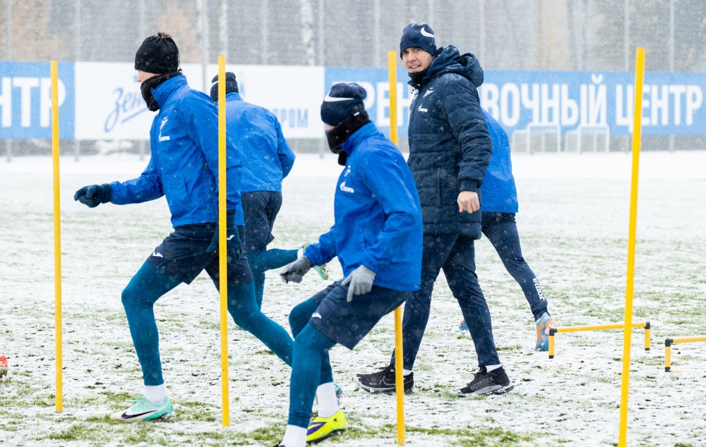 Открытая тренировка «Зенита» перед матчем с «Сочи»
