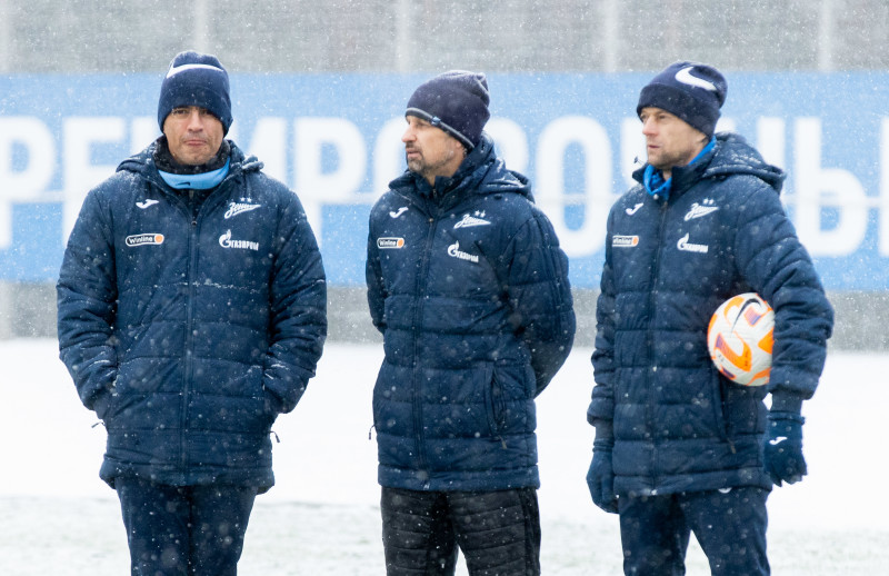 Открытая тренировка «Зенита» перед матчем с «Сочи»